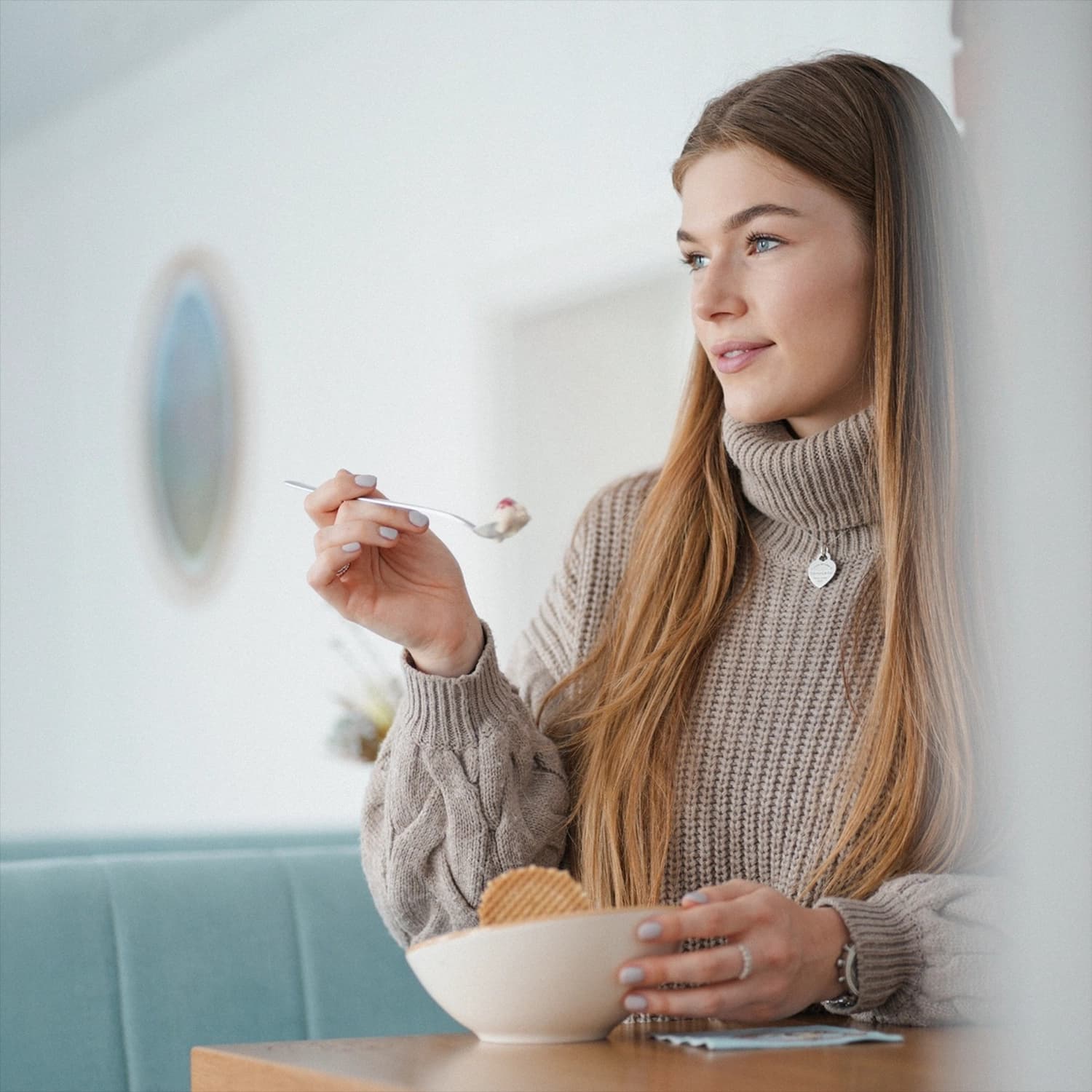 The full-frame look with shallow depth of field