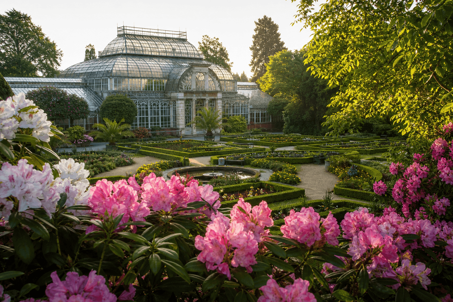 Berggarten Herrenhausen — Gewächshaus und botanischer Garten in Hannover