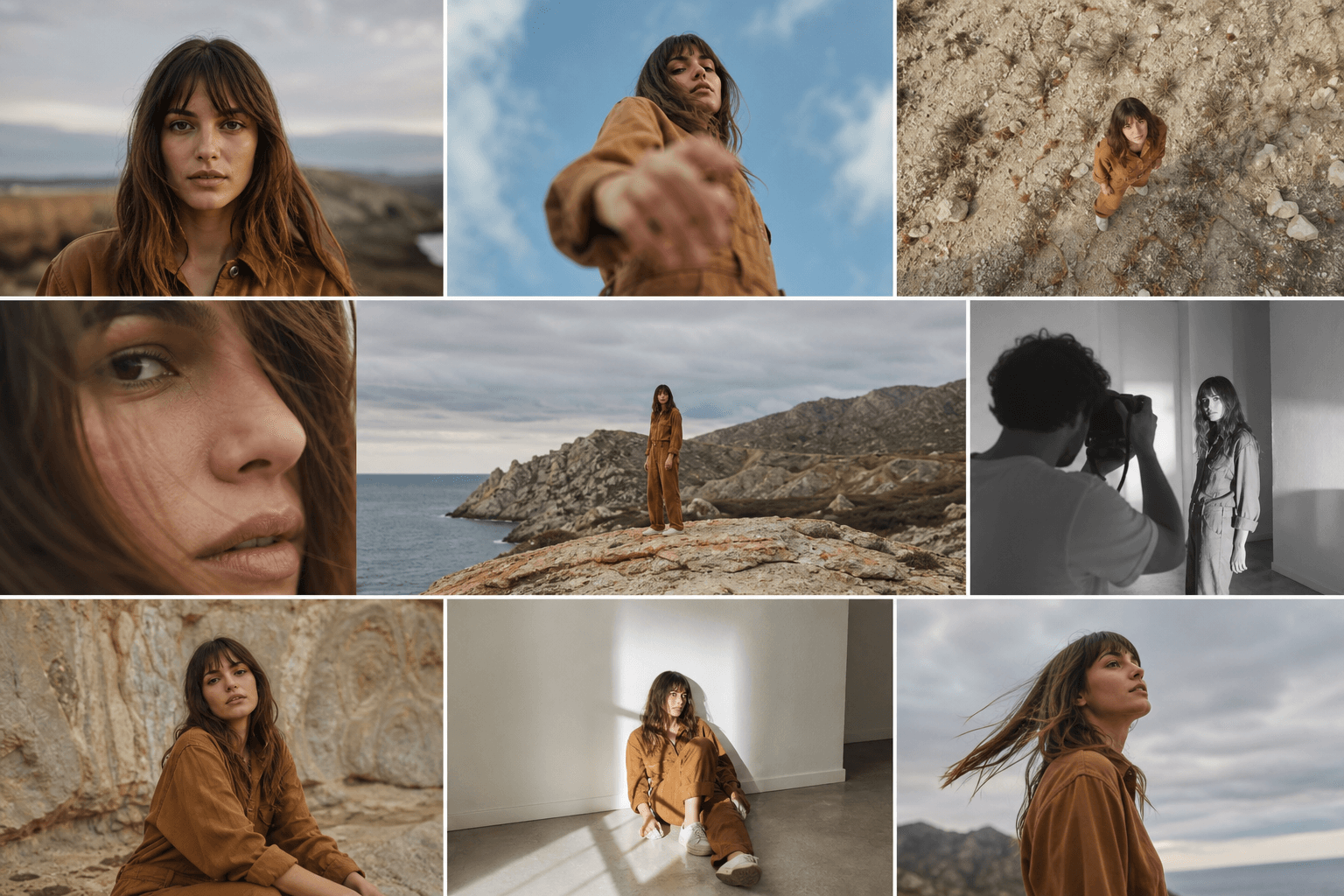 Camera perspectives overview — AI illustration vertical angles and shot sizes