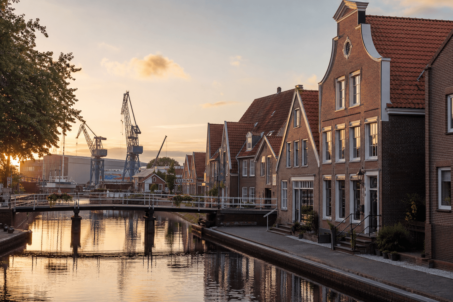 Papenburg — Kanäle und Schiffbau im Emsland