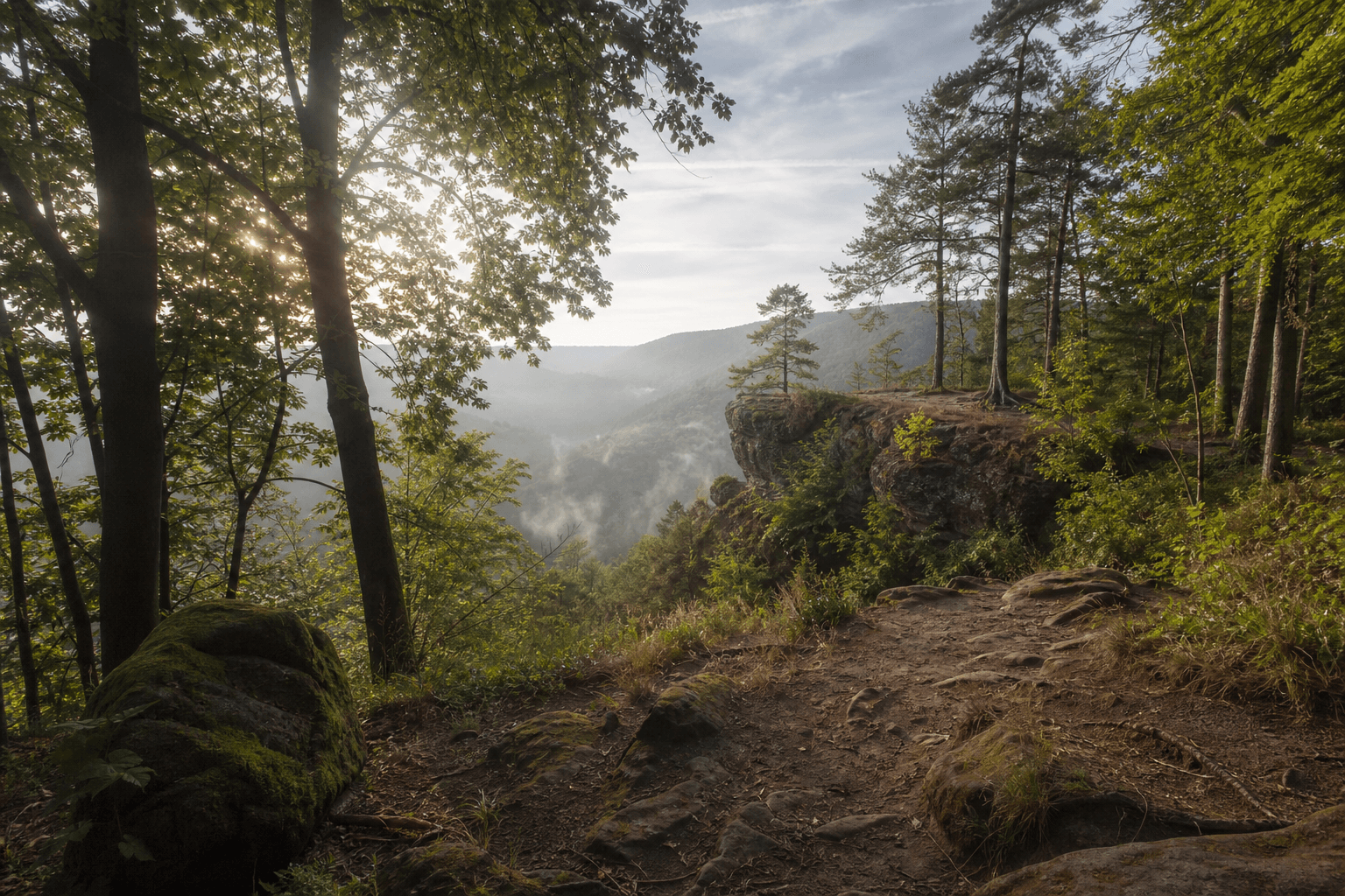 Solling-Vogler Nature Park — Wald und Ilsestein Felsen