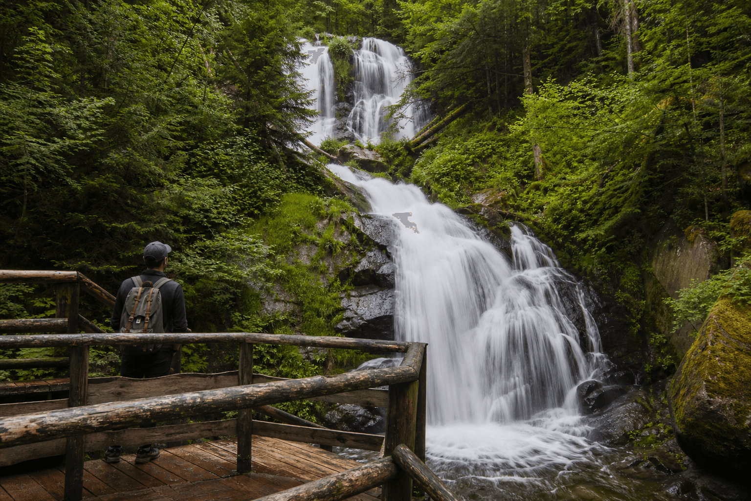 Triberg Wasserfälle im Schwarzwald