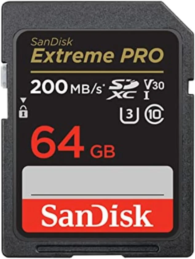 SanDisk Extreme PRO 64GB V30