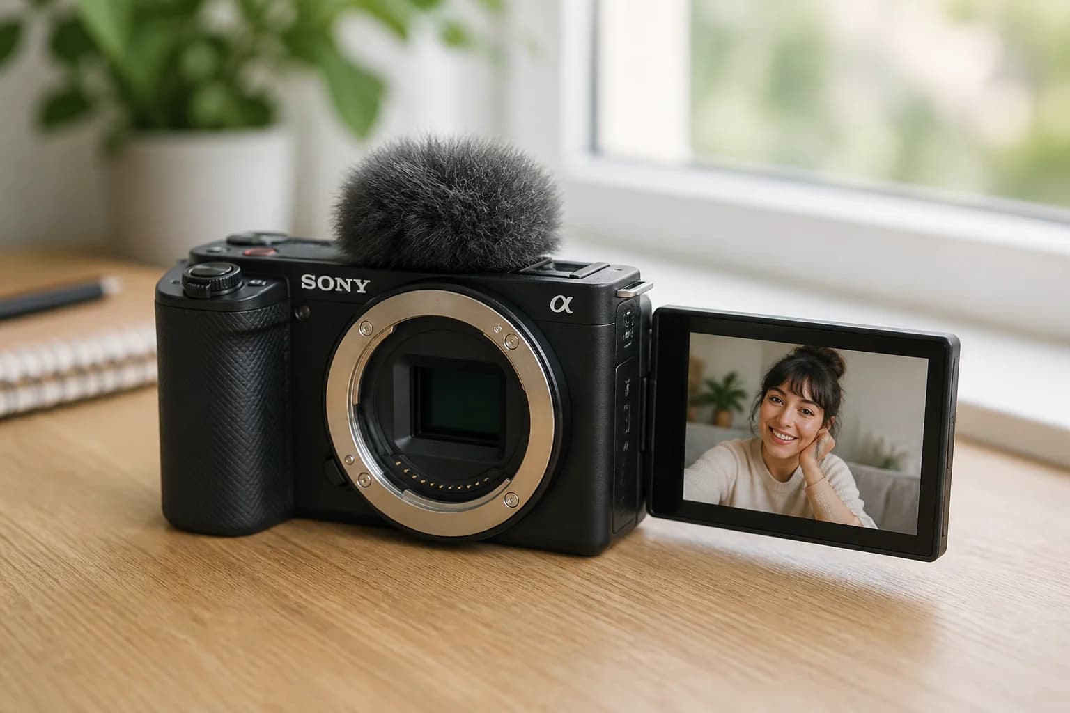Sony ZV-E10 II — editorial cover for the content camera with interchangeable lenses