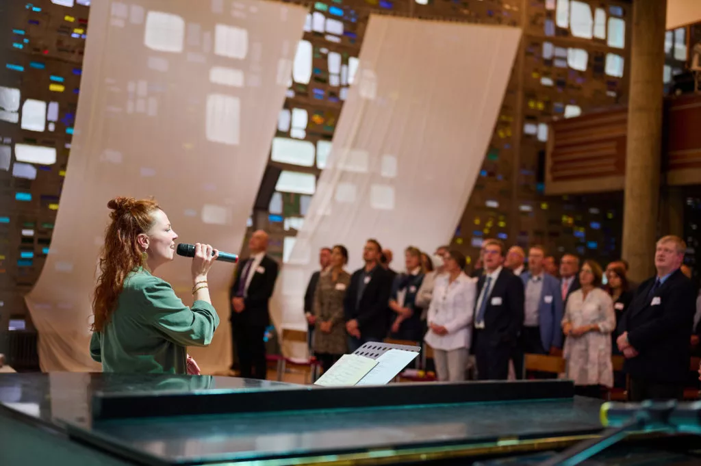 Professionelle Corporate Eventfotografie - Unternehmensveranstaltung mit Teilnehmern