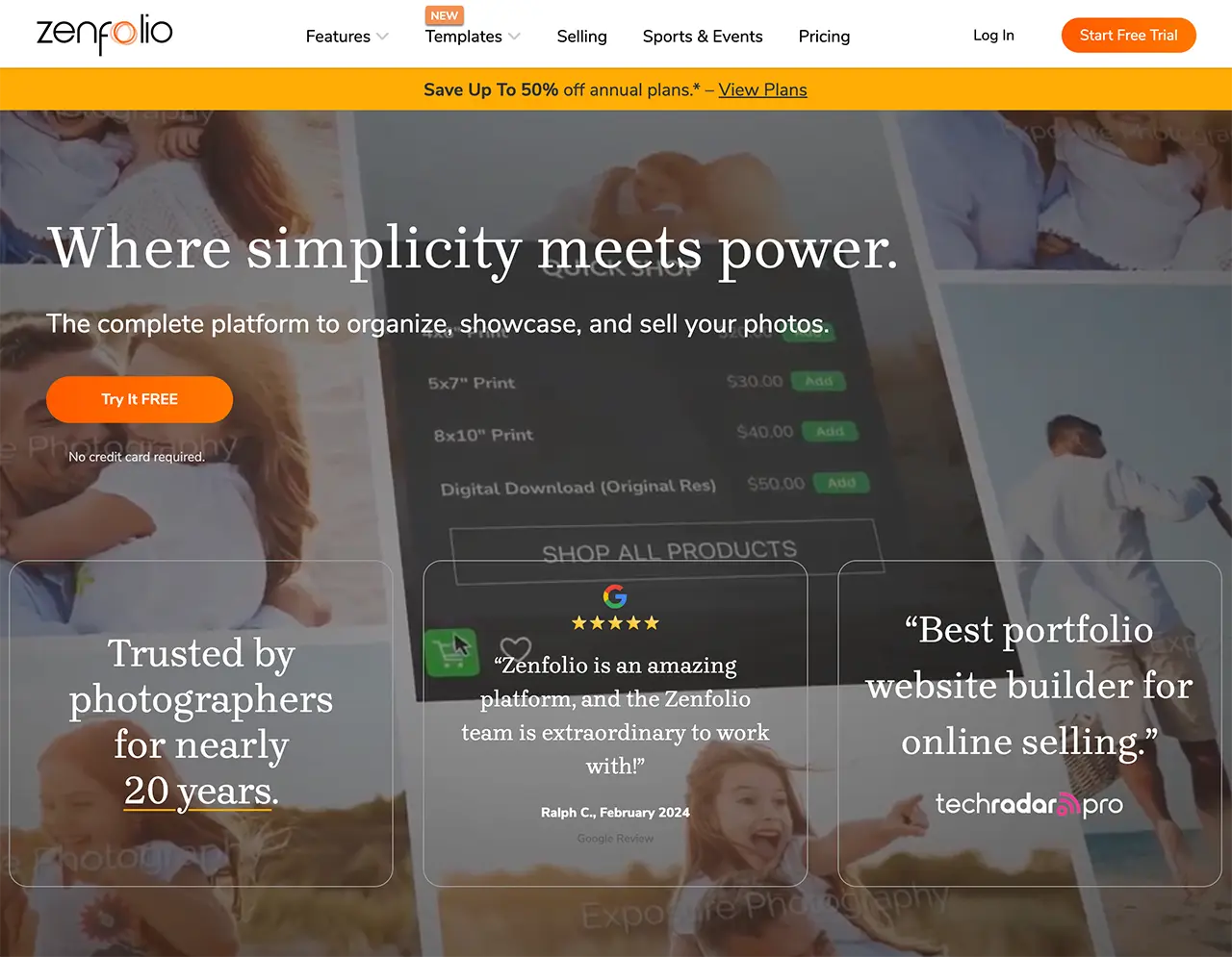 Zenfolio - All-in-One Business Lösung für Fotografen